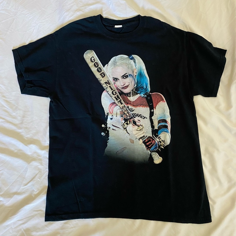 Harley Quinn DC Justice League Shirt Medium